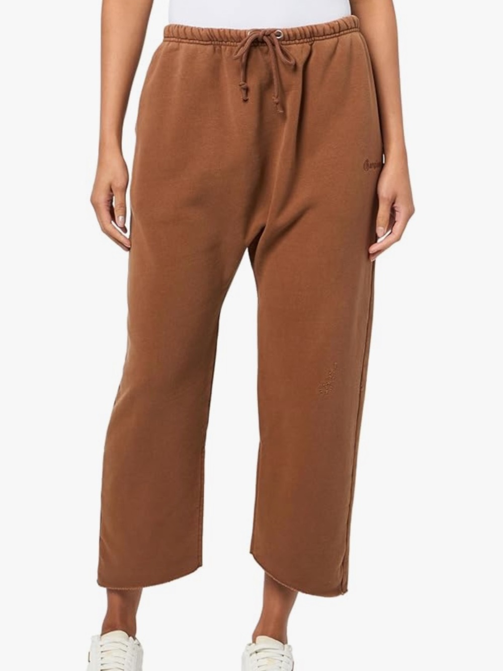 Champion Women's Reverse Weave Femme Pants, Vintage Wash, C Logo